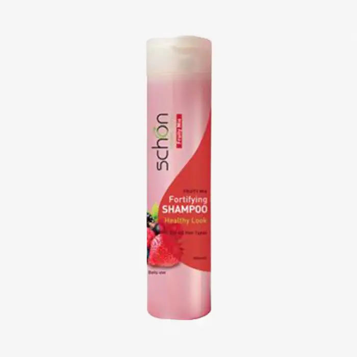 شامپو کرمی میکس فروت شون 400 میل|Schon Fortifying Shampoo 400ml