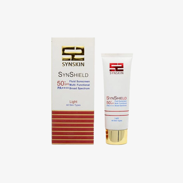 فلوئید ضد آفتاب رنگی ساین شیلد SPF 50 ساین اسکین لایت