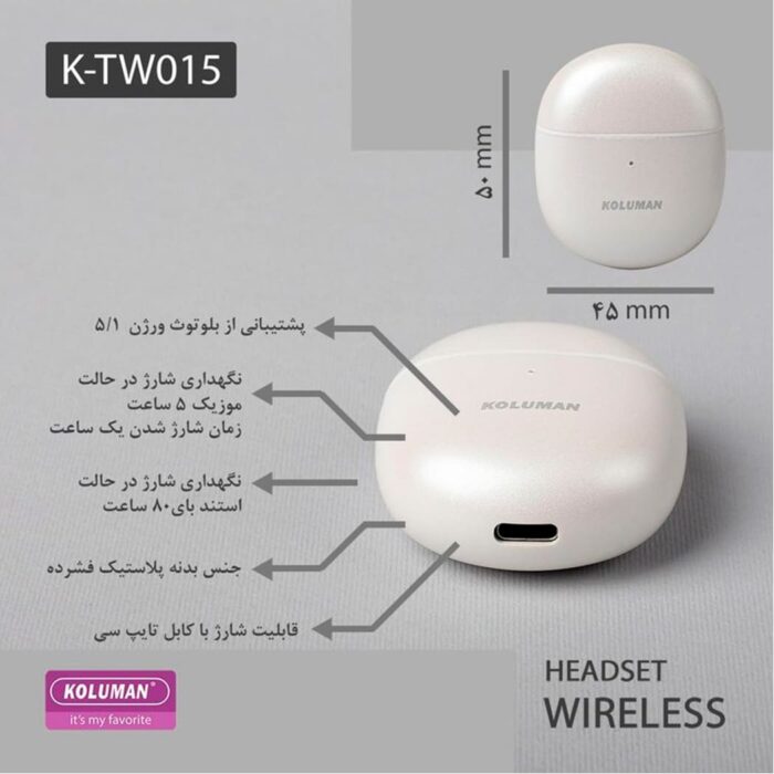 بی سیم کلومن مدل KTW15 2