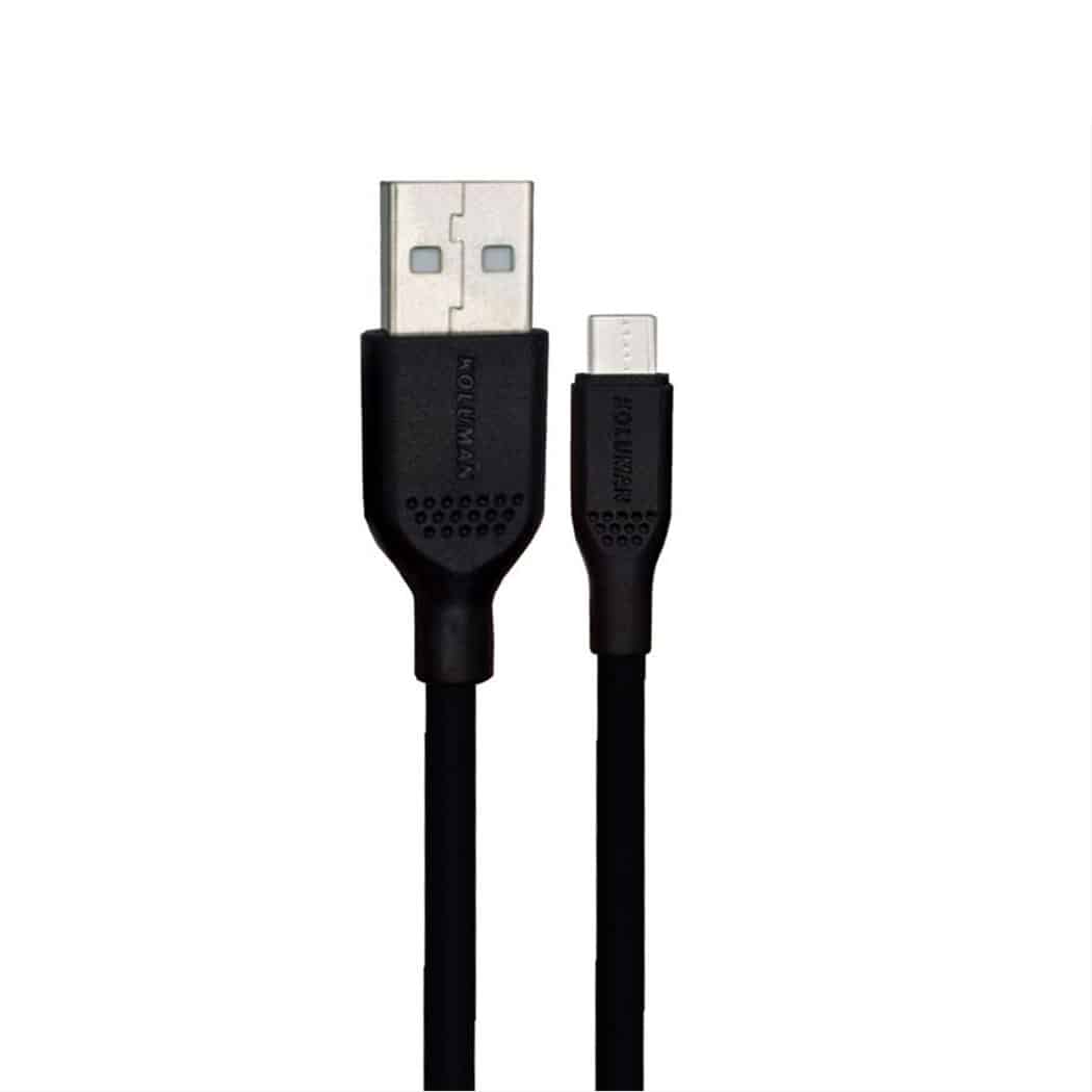 کابل تبدیل USB به USB-C کلومن مدل DK-02 طول 1 متر